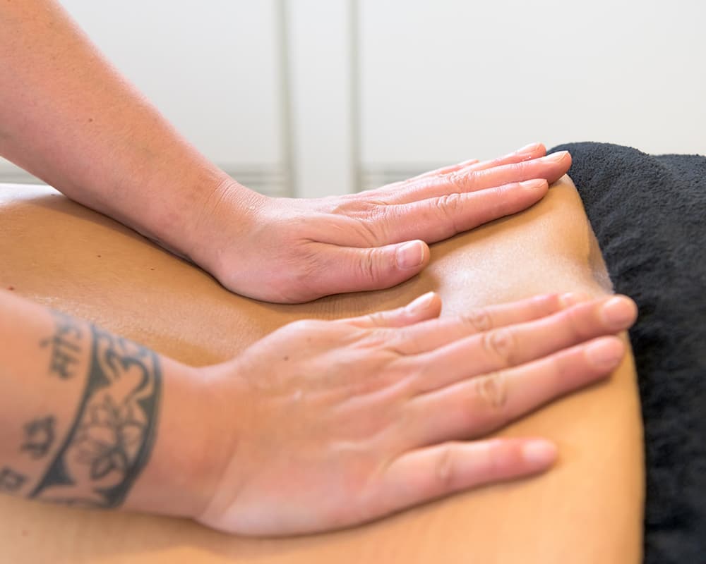 Tuina ontspanningsmassage - in uitvoering